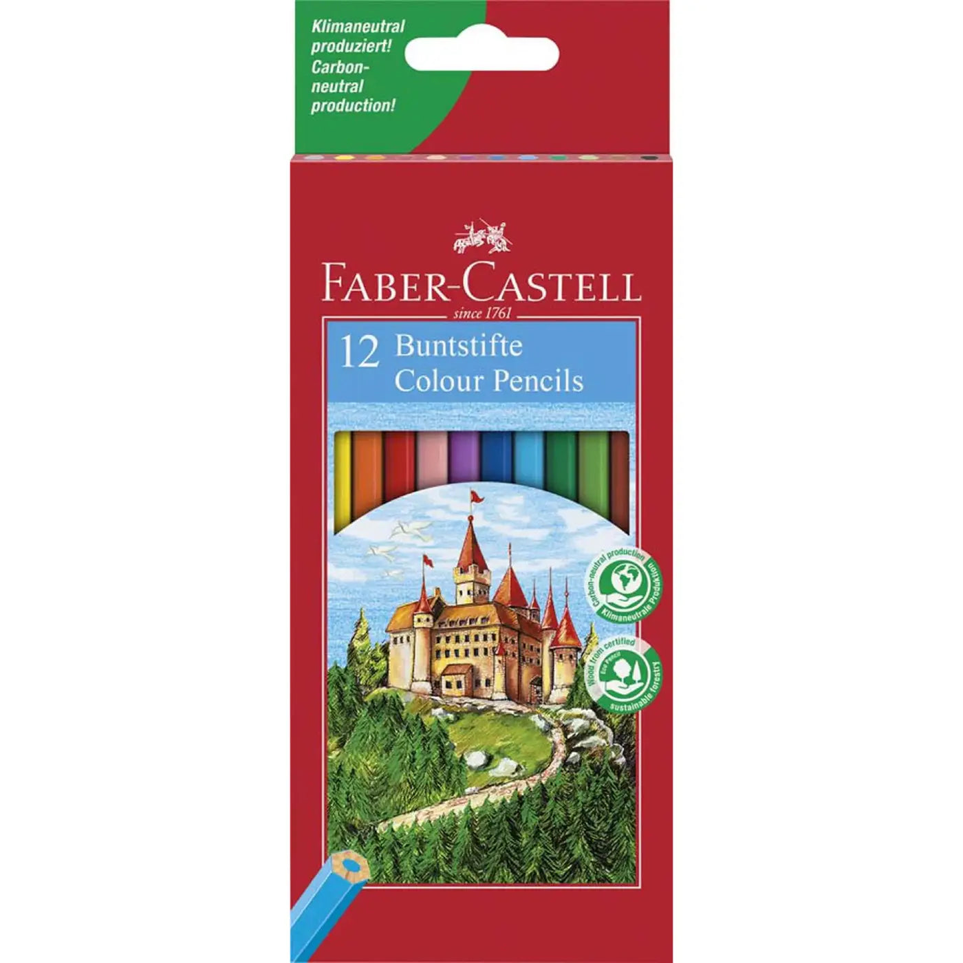 Caja de 12 Lápices de colores FABER CASTELL
