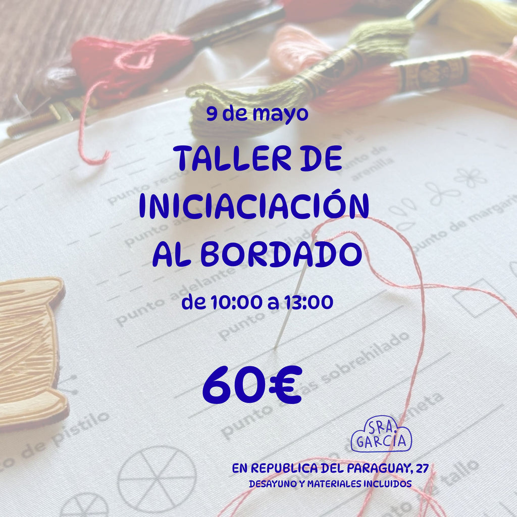 Taller de Iniciación al Bordado (9 de mayo)