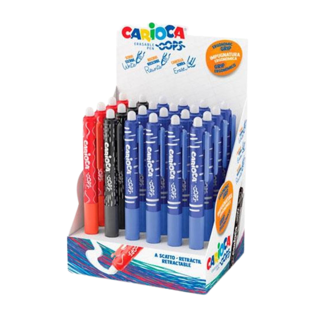 Bolígrafo borrable Carioca Ooops