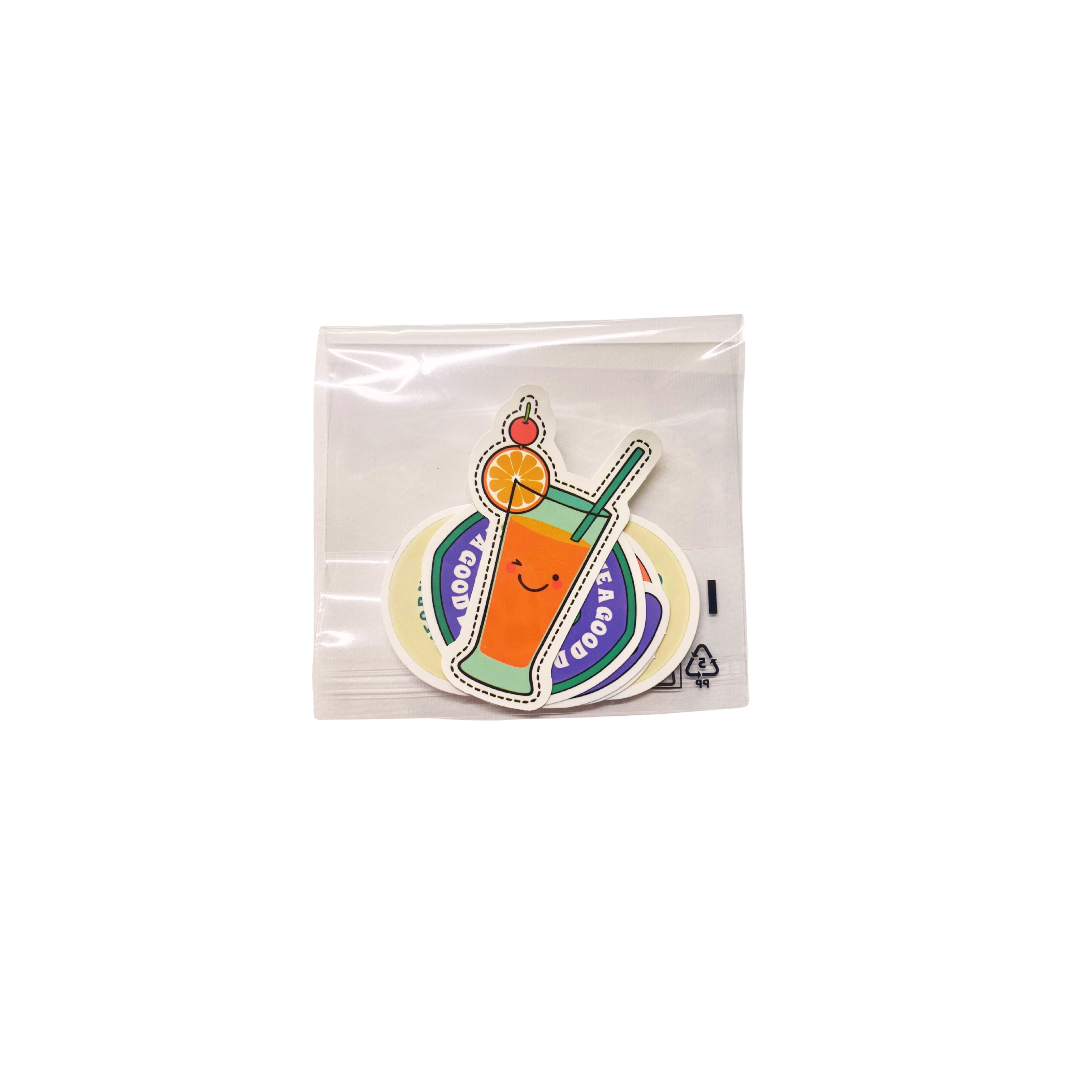 Stickers ilustraciones con mensaje