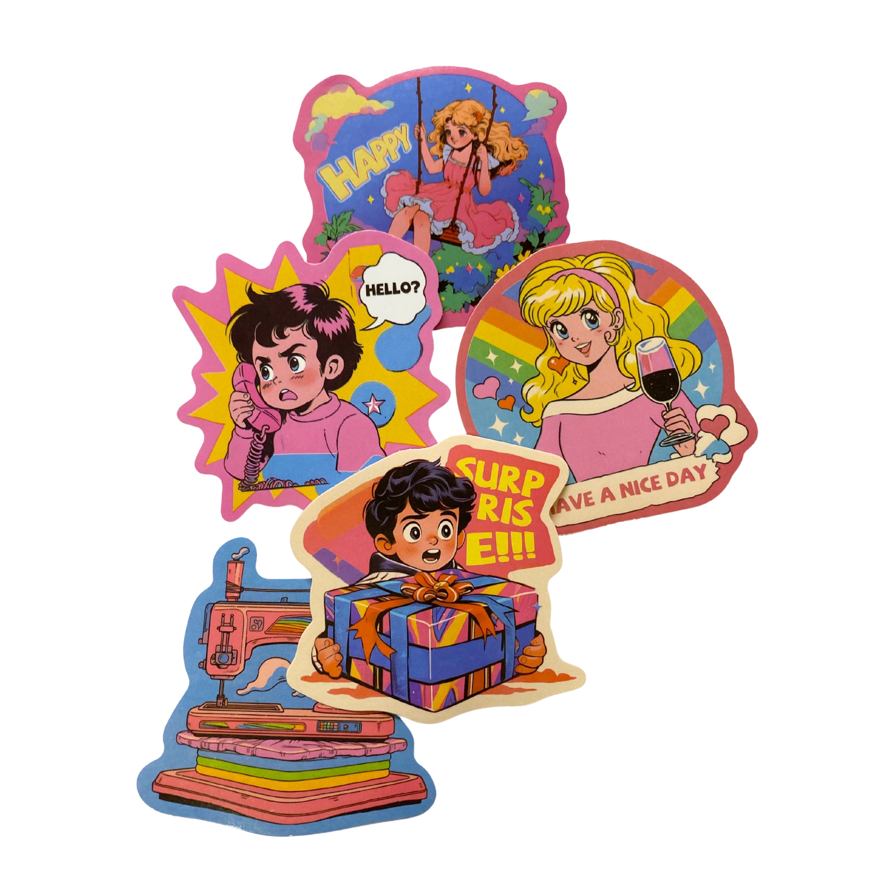 Stickers 80's