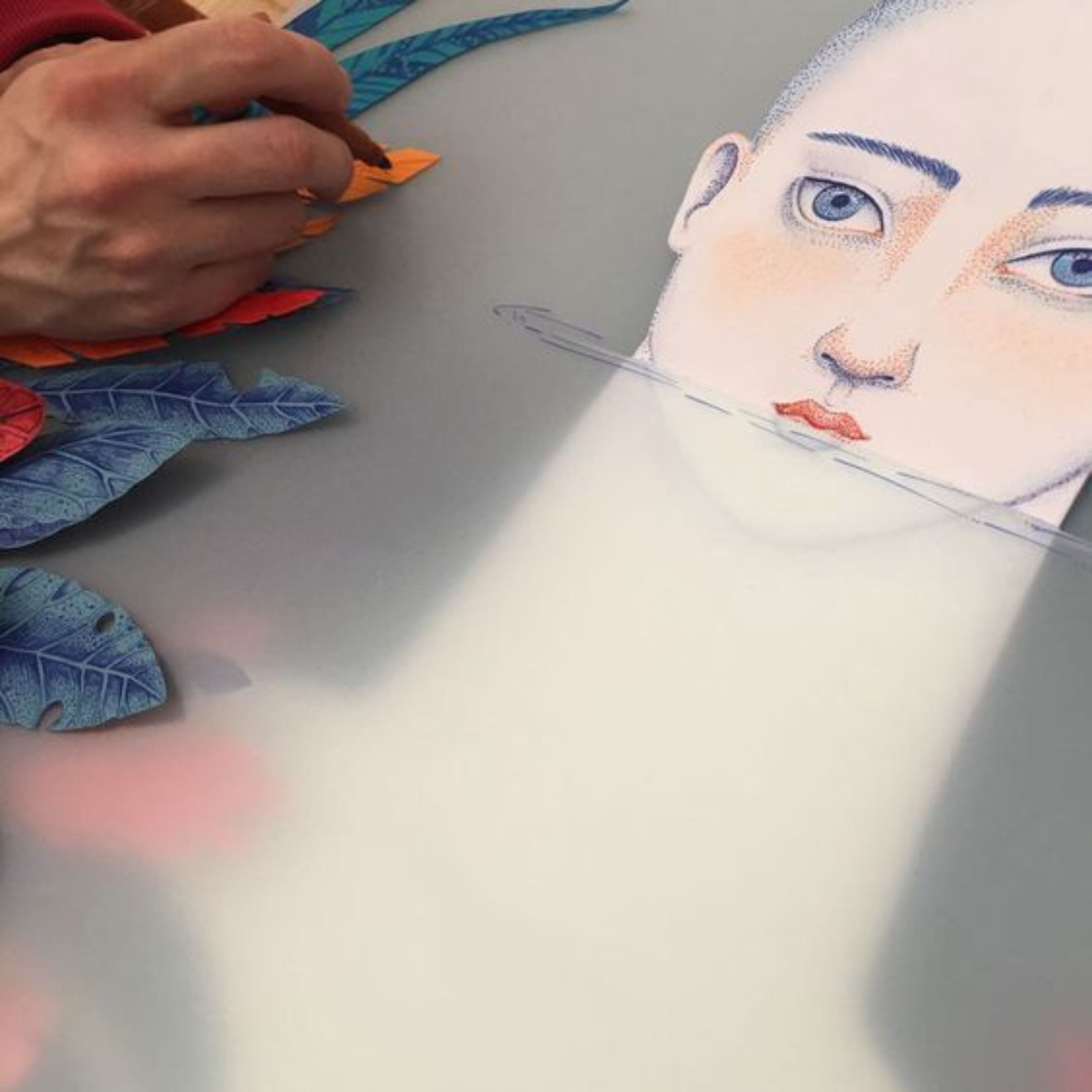 Taller de dibujo y collage (30 de mayo)