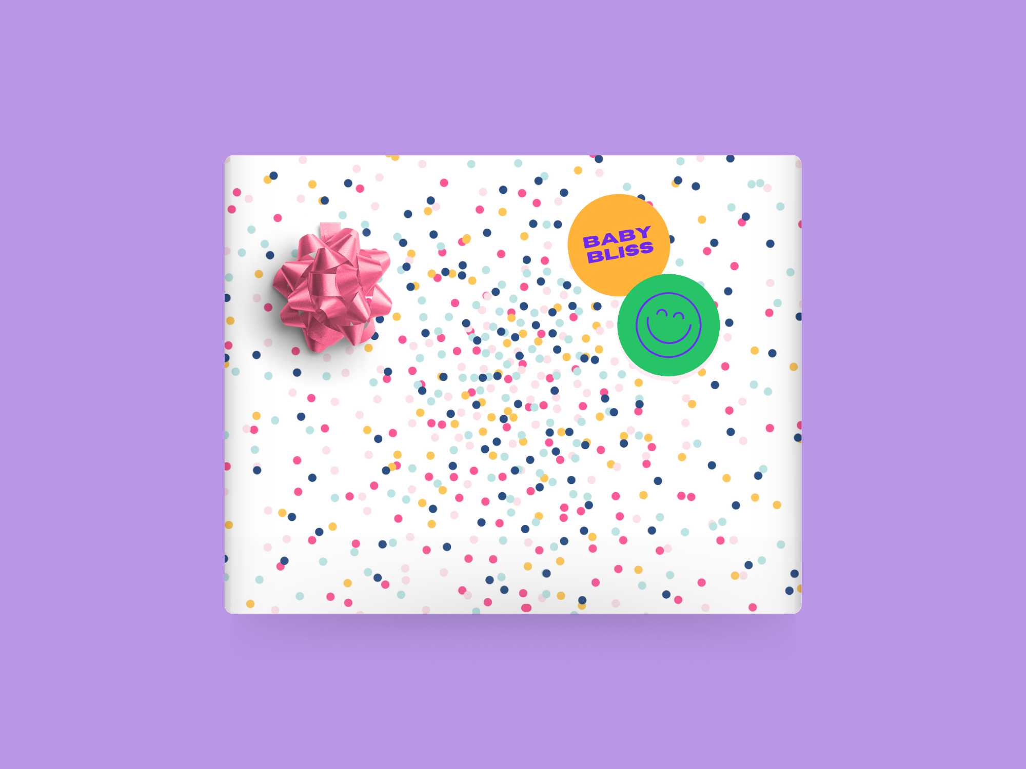 Hoja de pegatinas No. 19 «para nacimiento»