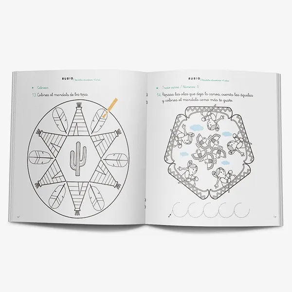 Mandalas educativos +4 años