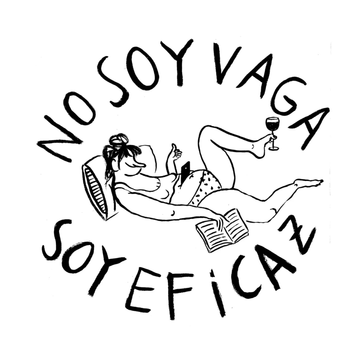 Print "No soy vaga"